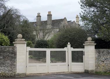 Wootton Place, the estate of businessman Arif Naqvi in the village of Wootton, England. Stephen Lock for The National