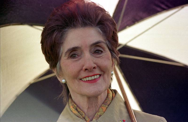June Brown, in character as the long-suffering busy-body Dot Cotton. PA