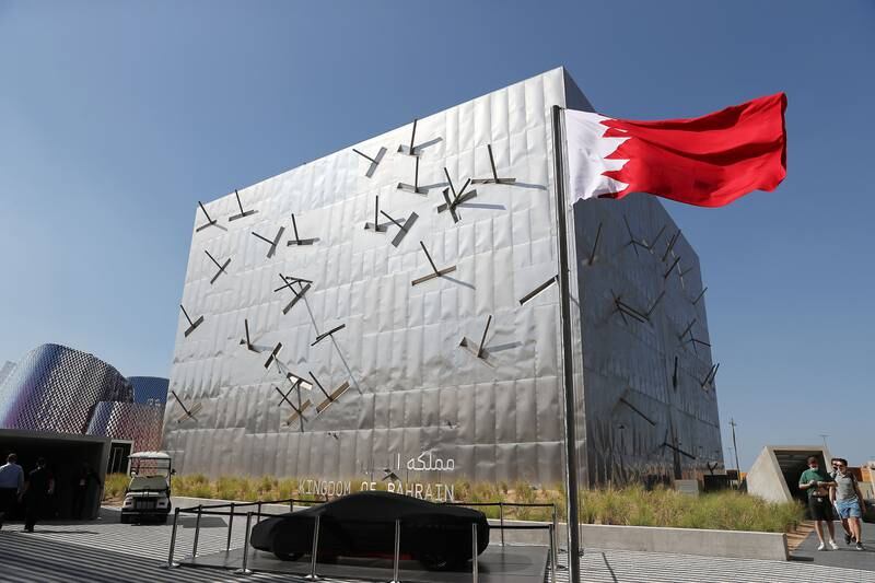The Bahrain pavilion. Pawan Singh/The National.