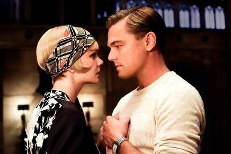 Carey Mulligan and Leonardo DiCaprio in The Great Gatsby. Courtesy Warner Bros.