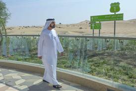 Dubai Ruler unveils new desert reserve and 100km trekking path