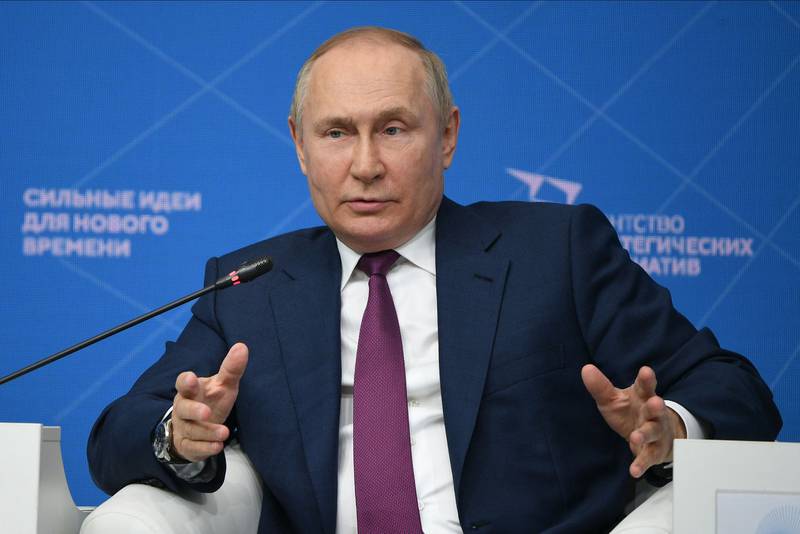 Russian President Vladimir Putin. Sputnik/AFP