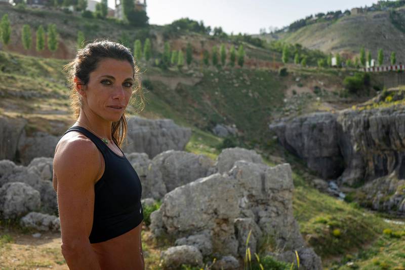 Chirine Njeim, four-time Lebanese Olympian. (Matt Kynaston)