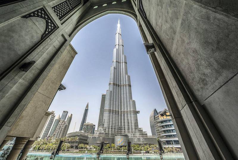 The Burj Khalifa is one of Dubai's most sought-after property locations.