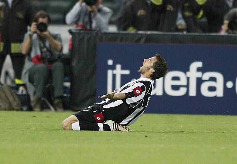 15) Alessandro Del Piero - 42 goals in 89 games. Ratio: 0.47 (Juventus). Getty
