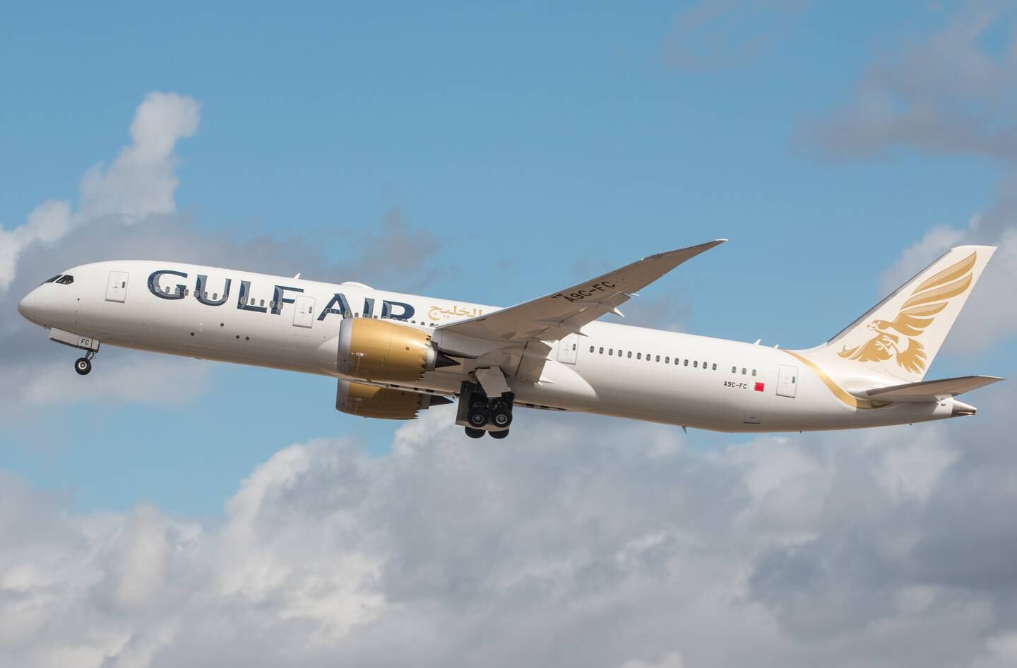Gulf Air has resumed double daily direct flights from Bahrain to London. Creative Commons / Steve Lynes