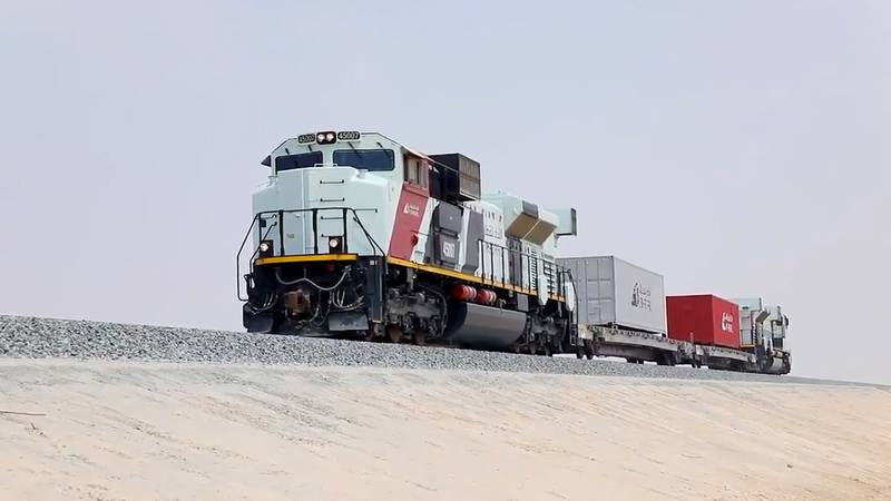The UAE's Etihad Rail project is moving full steam ahead.