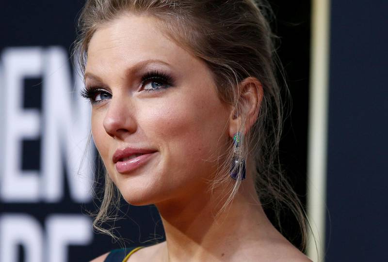 FILE PHOTO: 77th Golden Globe Awards - Arrivals - Beverly Hills, California, U.S., January 5, 2020 - Taylor Swift. REUTERS/Mario Anzuoni/File Photo