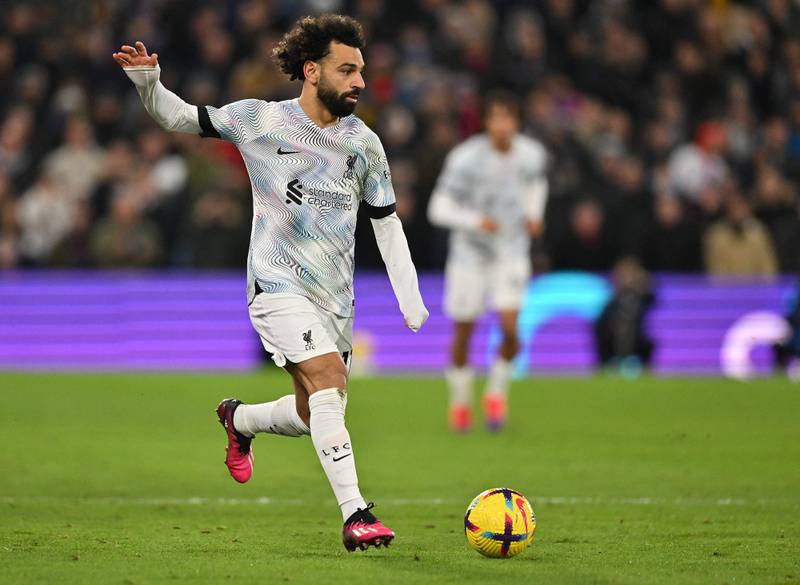 Mohamed Salah - 6. Had a quiet first half. Burst to life in the second, and almost gave Liverpool the lead with a shot that came off the crossbar. AFP