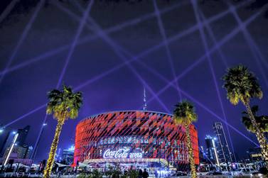 Coca-Cola Arena is located in Dubai's City Walk district. Coca-Cola Arena.