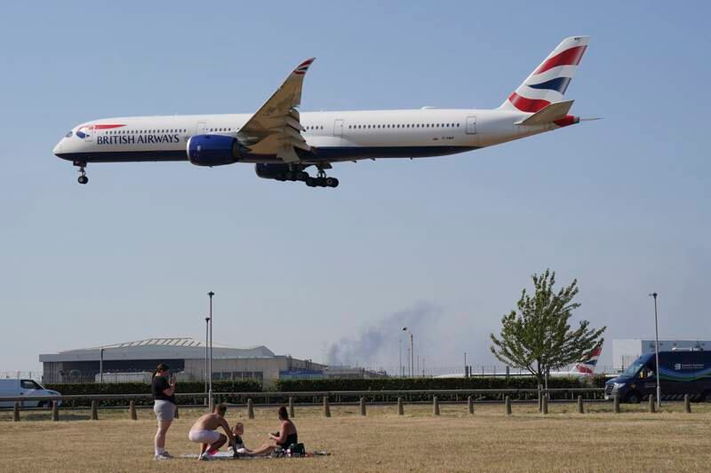 British Airways has pulled hundreds of flights from its August bank holiday schedule. PA