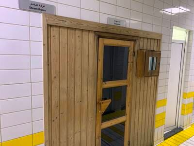 The new management company installed a sauna