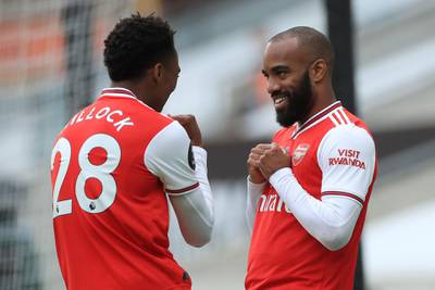 SUBS: Joe Willock (on for Saka 71') - 5: Spent most of his run out defending as Arsenal were reduced to 10 men. AFP