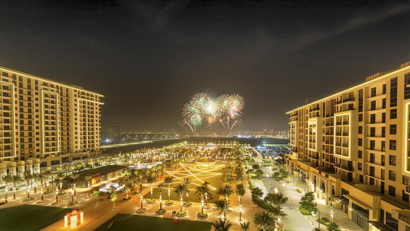 A six-minute-long fireworks display will take place at Town Square Dubai by Nshama. Supplied