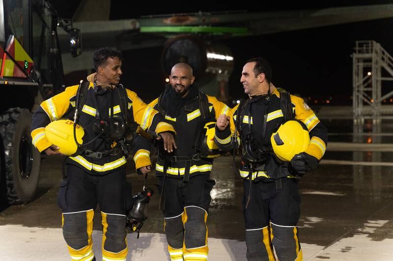 Dubai Airports is seeking ambitious and dynamic Emiratis to join its fire services training programme. Photo: Dubai Airports