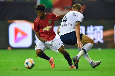 Angel Gomes (Manchester United). The 18 year old showed the depths of promising talent at United with the winner against Tottenham Hotspur. His performances in Asia have certainly given Solskjaer something to think about. AFP
