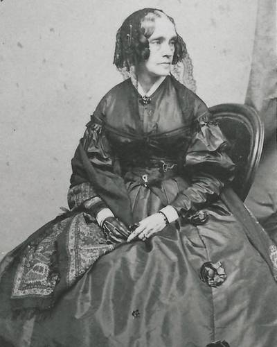 16. Jane Means Appleton Pierce was the wife of Franklin Pierce. She served as First Lady from 1853 to 1857. Wikimedia Commons