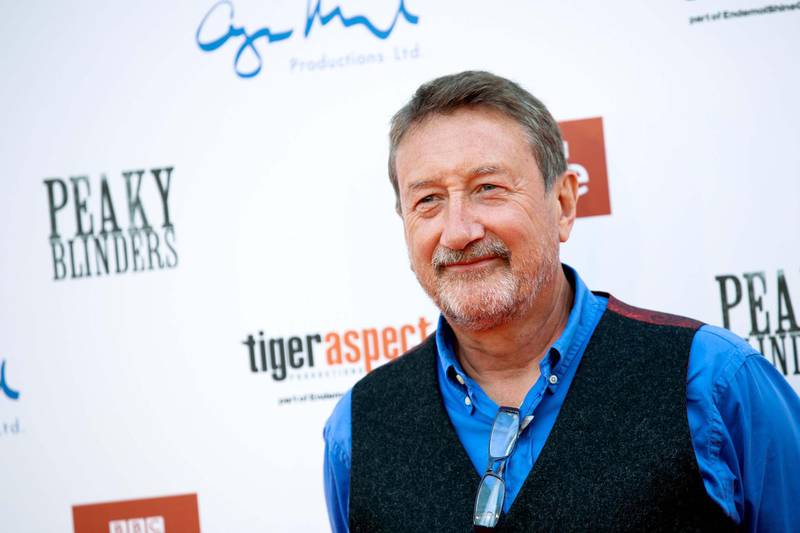 BIRMINGHAM, ENGLAND - JULY 18:  Steven Knight attends the premiere of the 5th season of "Peaky Blinders" at Birmingham Town Hall on July 18, 2019 in Birmingham, England. (Photo by Mike Marsland/WireImage/Getty Images)