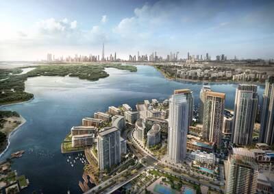 Dubai Creek Harbour is a major development along the emirate's waterfront. Photo: Emaar Properties