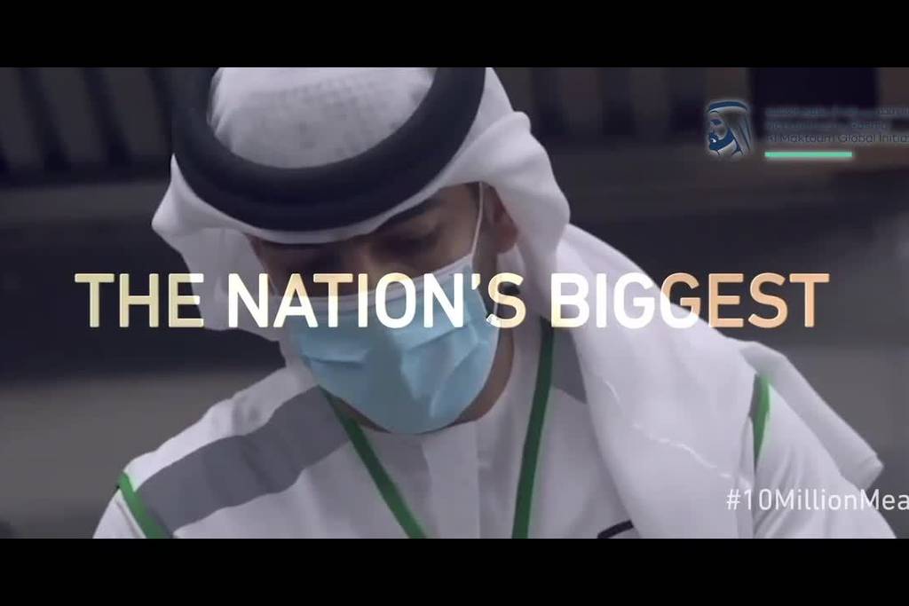UAE's Ten million meals initiative  