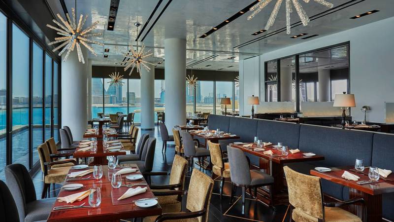 Cut by Wolfgang Puck in Manama, Bahrain, one of eight around the world, is listed for the first time at No 25