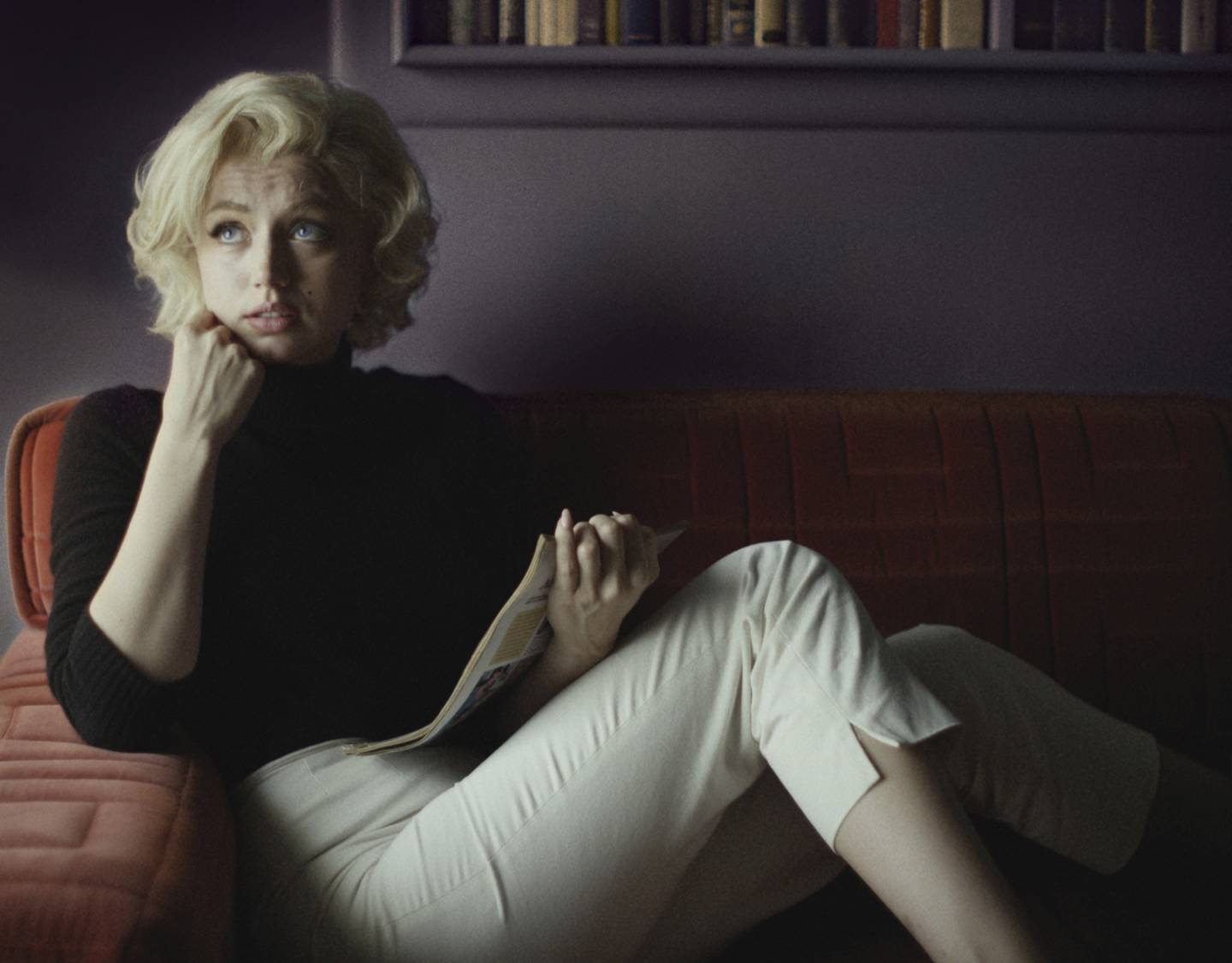 Ana de Armas as Marilyn Monroe in Blonde. Netflix via AP