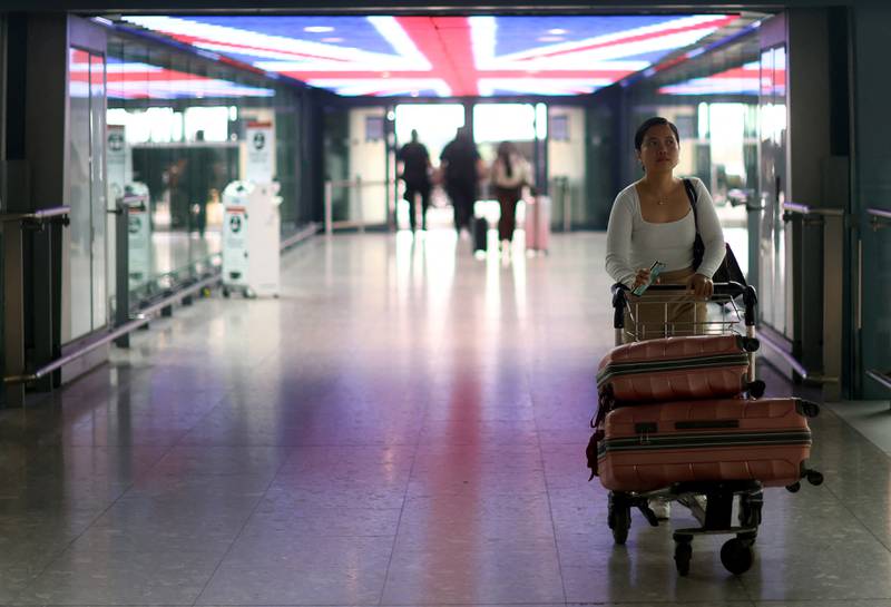 Heathrow was hard hit by coronavirus lockdowns, but has raised its 2022 traffic forecast to 54.4 million passengers. Reuters