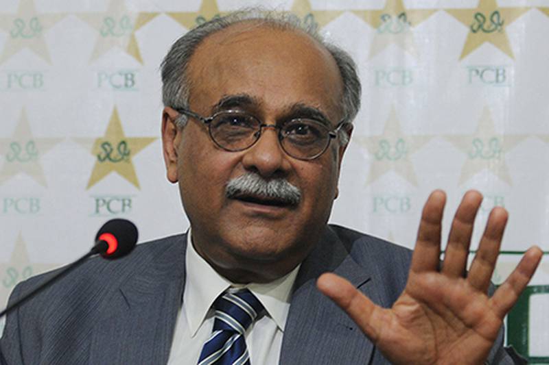 Najam Seth, head of the PCB's management committee, has proposed the hybrid model. AFP