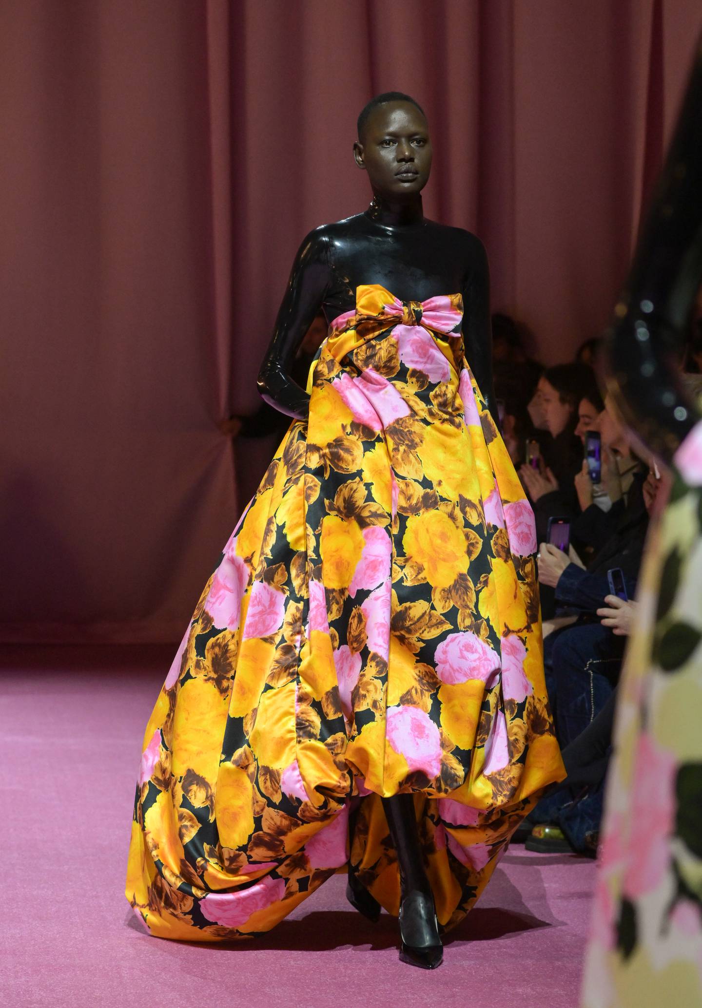 View from Richard Quinn's Autumn 2022 Collection.  Photo: Richard Quinn