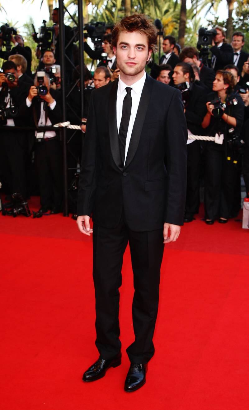 Dapper in a navy suit at the 'Inglourious Basterds' premiere during the 62nd International Cannes Film Festival on May 20, 2009. Getty Images