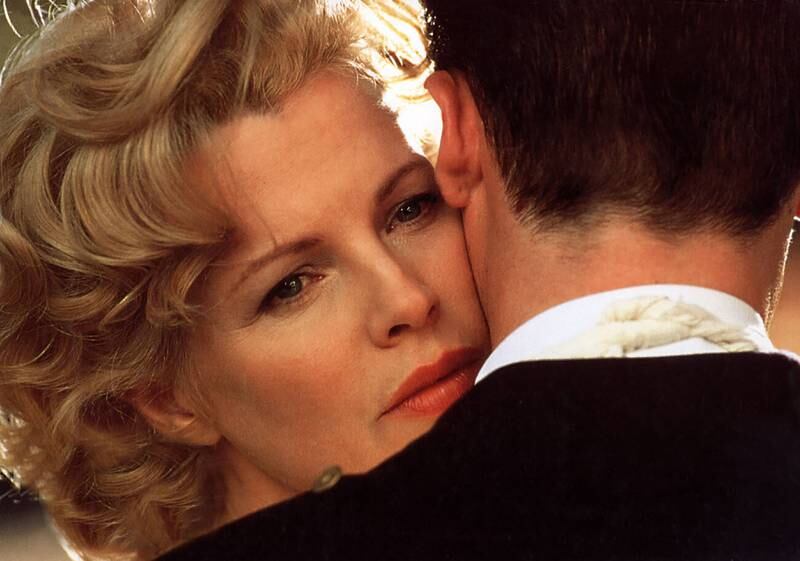 Kim Basinger and Russell Crowe play Lynn Bracken and police officer Wendell 'Bud' White in 'LA Confidential'. Photo: Alamy