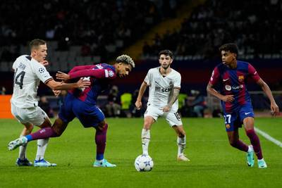 (Sikan, 71) Looked more lively than the ineffective Sikan and had a couple of half chances to make the difference but failed to trouble Ter Stegen in Barcelona’s goal.  AFP