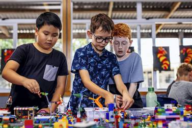 Lego therapy has been shown to help improve communication skills among autistic children. Courtesy Lego