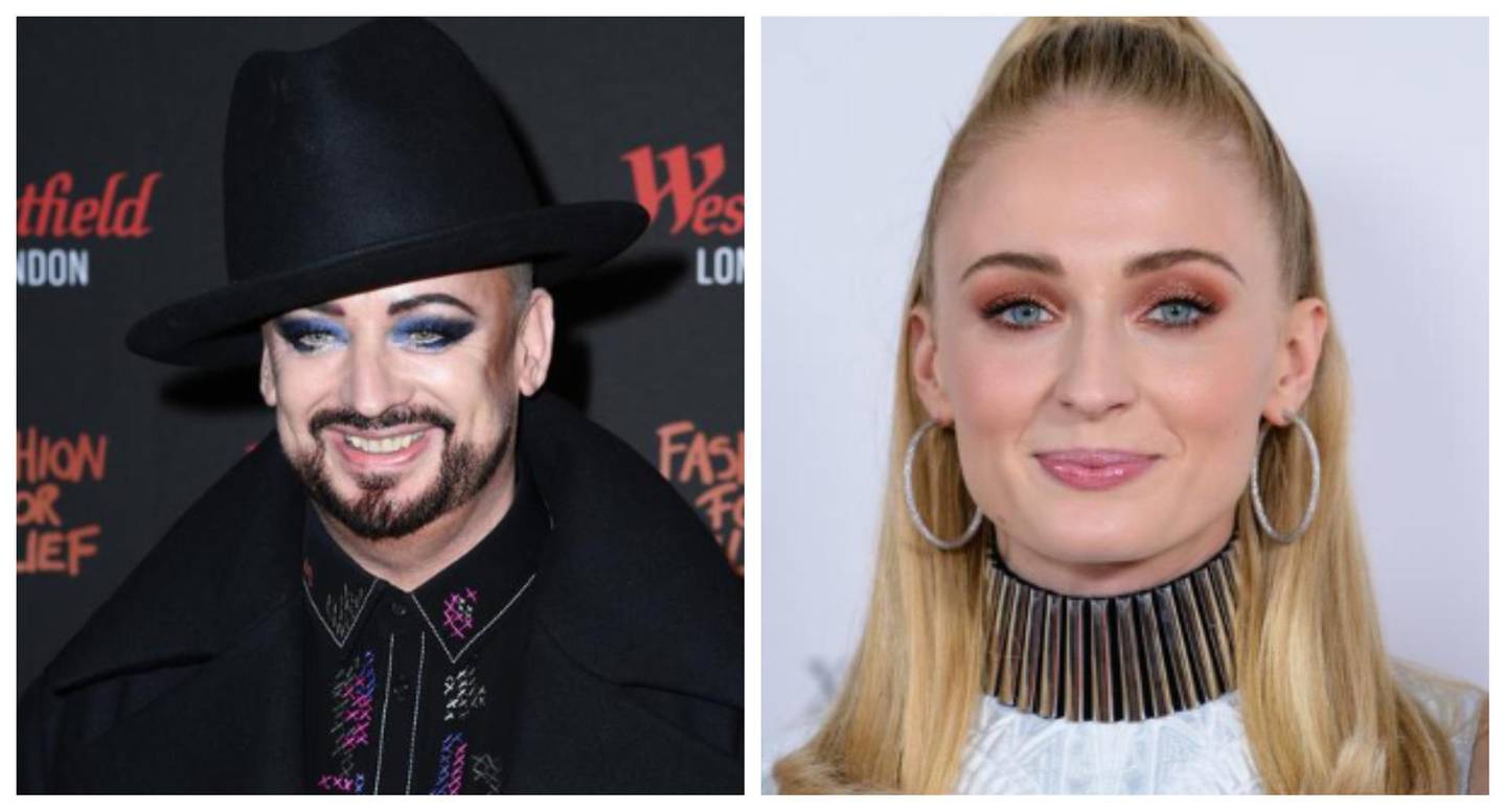 'Game of Thrones' star Sophie Turner has expressed an interest in playing Culture Club frontman, Boy George in the film about his life. Getty Images