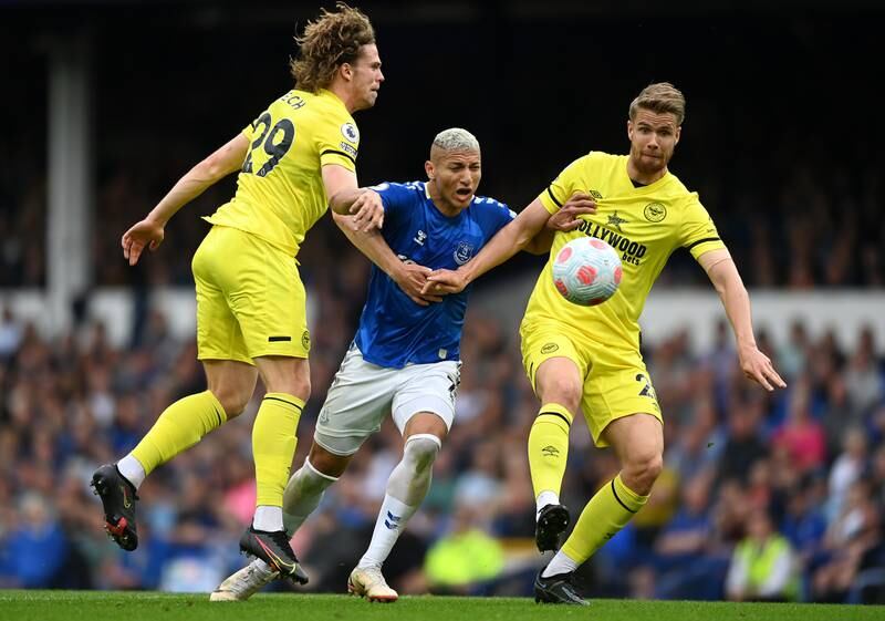 Mads Bech Sorensen 5 – Almost cost the Londoners dearly after bringing down Richarlison in his own box – who then converted the penalty. Fortunate to avoid a red card, Sorensen was wisely subbed at half-time. Getty