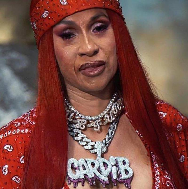 An older Cardi B will have all the swag she has now, it seems. Instagram / Cardi B 