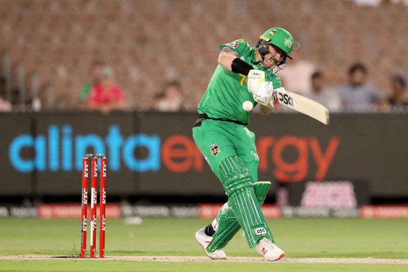 Nicolas Maddinson of Melbourne Stars against Sydney Sixers. Getty Images
