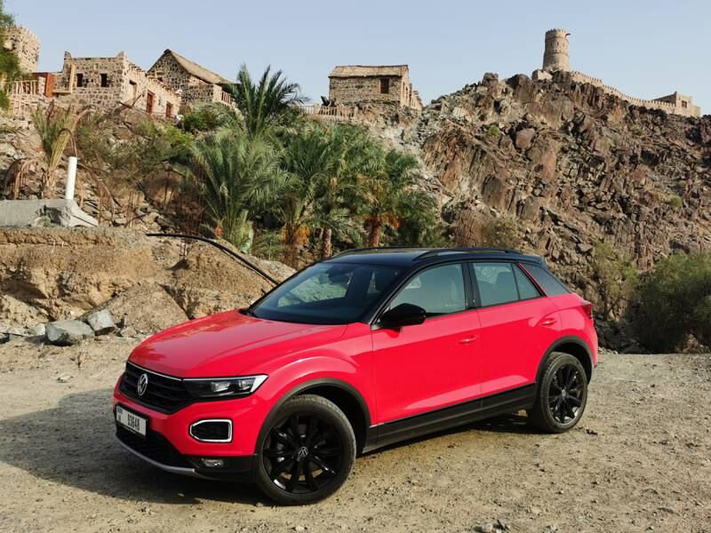 The T-Roc has a good grip and balance, as tested on the mountain passes of Khor Fakkan and Fujairah