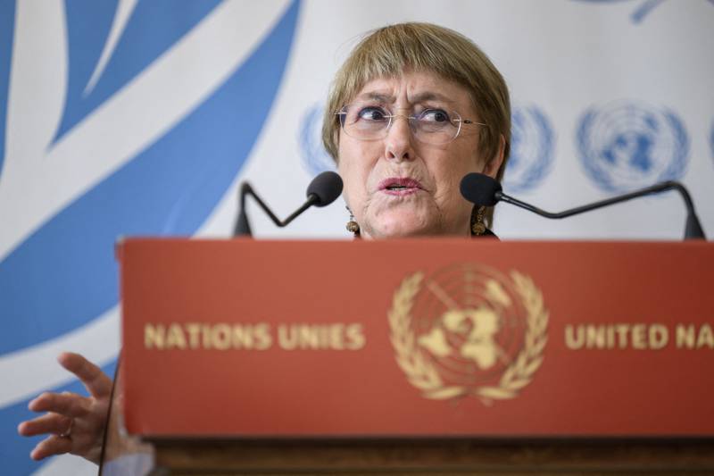 UN rights chief Michelle Bachelet says she will not seek a second term, ending months of speculation about her intentions. AFP
