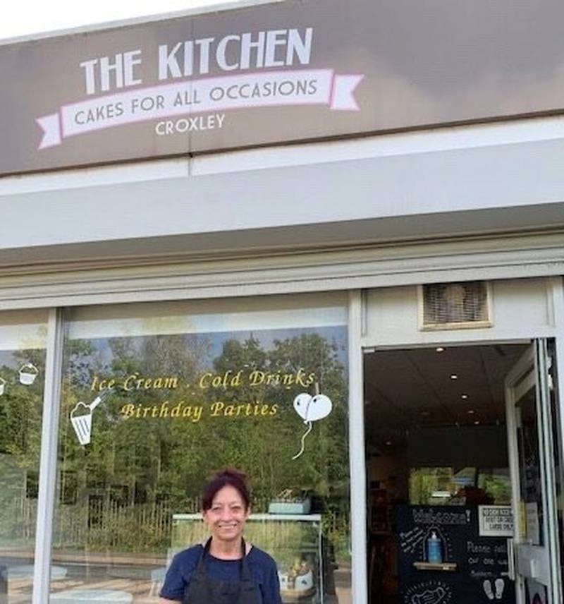 Linda Anderson, owner of The Kitchen in Croxley Green in Hertfordshire. Photo: Linda Anderson
