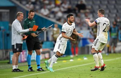 Kevin Volland (Gosens, 88) N/A – The striker was brought on far too late. Germany were toothless in attack and had been crying out for someone to lead the line. Getty