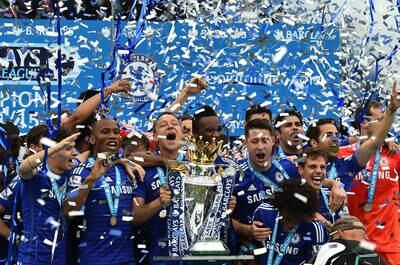13) Premier League, 2014/15: Mourinho secured a double as Chelsea won their first league title in five years. It was a convincing season for the Blues, who finished eight points clear of runners-up Manchester City. AFP