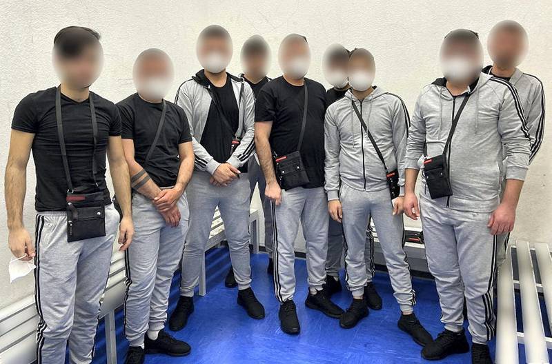 Nine Syrian refugees pretending to be a volleyball team were arrested in Greece as they tried to travel to Austria. Hellenic Police