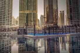 Floating padel court opens in JLT, Dubai