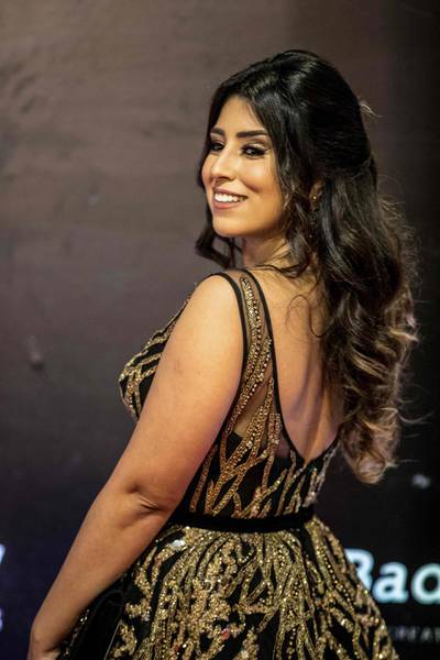 Ayten Amer attends the opening ceremony of the 41st Cairo International Film Festival in Egypt on November 20, 2019. AFP