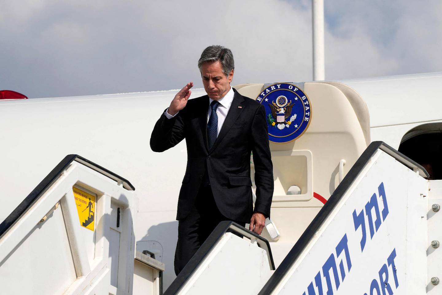 Blinken arrives in Israel in solidarity visit after Hamas attacks