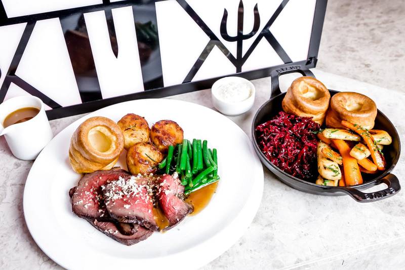 Hell's Kitchen has a roast as well as prizes and complimentary beach access for dads.