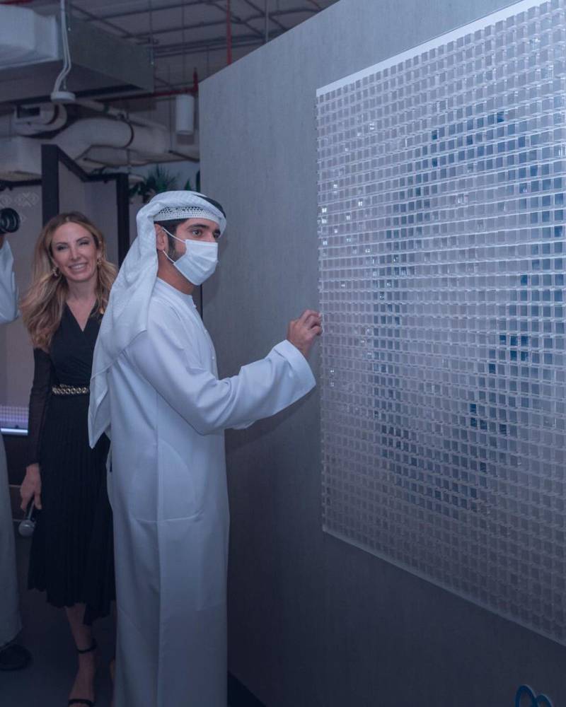 Sheikh Hamdan bin Mohammed, Crown Prince of Dubai, inaugurates the regional headquarters of technology and social media company Meta at Dubai Internet City. All photos: Dubai Media Office Twitter