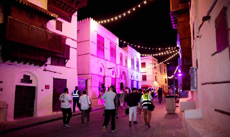 Balad Beast, a multi-genre arts and music festival, will take place in Jeddah's old town. Photo: MDLBEAST