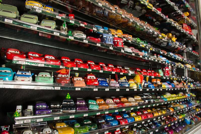 The largest collection of cars memorabilia – 1,200, owned by Jorge Arias Garcia in Mexico.